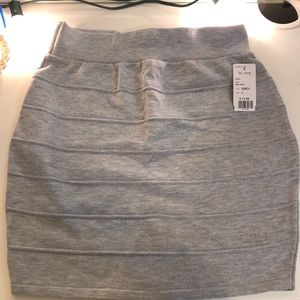 Brand new gray pencil skirt